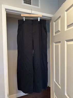 Spanx black knit pants 1X